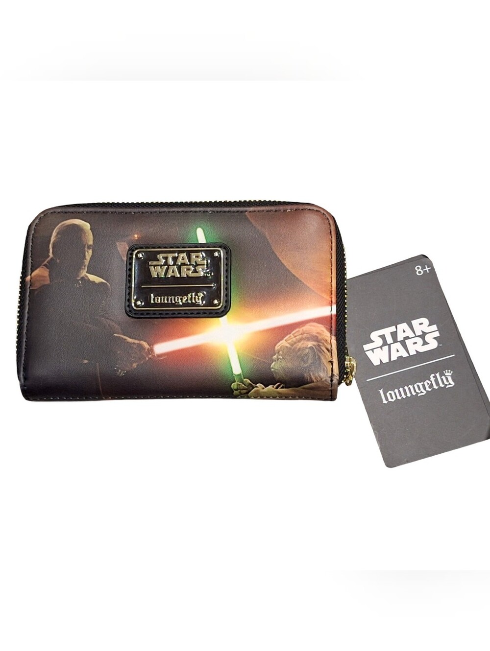 Loungefly Star Wars Episode II Attack of the Clones Scene Zip Around Wallet